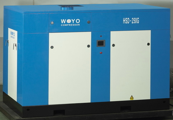 220V 60HZ রোটারি এয়ার স্ক্রু কম্প্রেসার 160kw ইন্ডাস্ট্রিয়াল রোটারি স্ক্রু কম্প্রেসার
