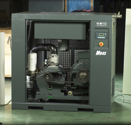 উচ্চ চাপ 0.7-1Mpa কমপ্যাক্ট স্ক্রু কম্প্রেসার 15HP-60HP তিন ভোল্টেজ